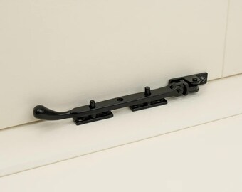 Black Pear Drop Window Stays