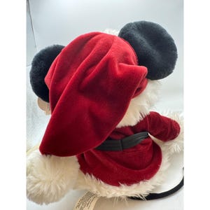 Disneyland Mickey Mouse Plush Toy Holiday Christmas Festive Outfit image 6