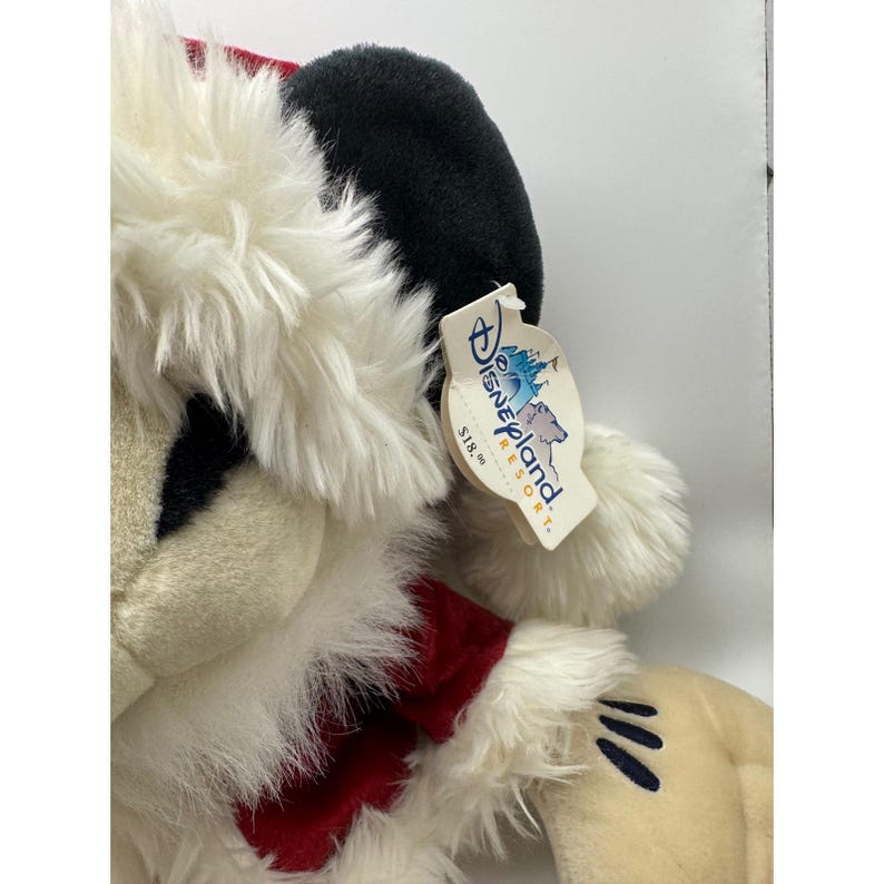 Disneyland Mickey Mouse Plush Toy Holiday Christmas Festive Outfit image 4