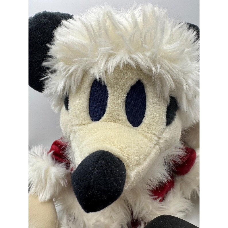 Disneyland Mickey Mouse Plush Toy Holiday Christmas Festive Outfit image 5