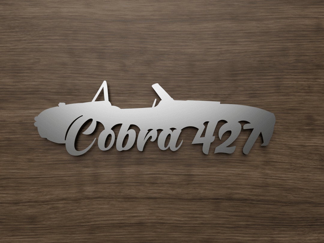 Cobra 427 Metal Sign - A Timeless Tribute to Classic American ...