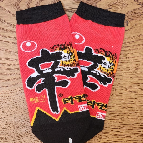 Shin Ramen, Korean Spicy Noodle Socks!