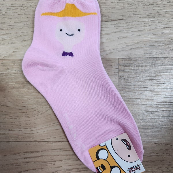 Cute Korean Princess Bubblegum Socks! Adventure Time!