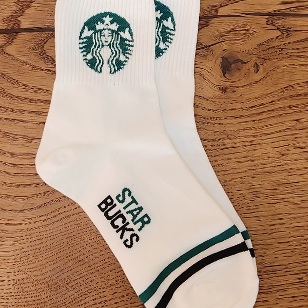 Cute Vintage Style Starbucks Socks!