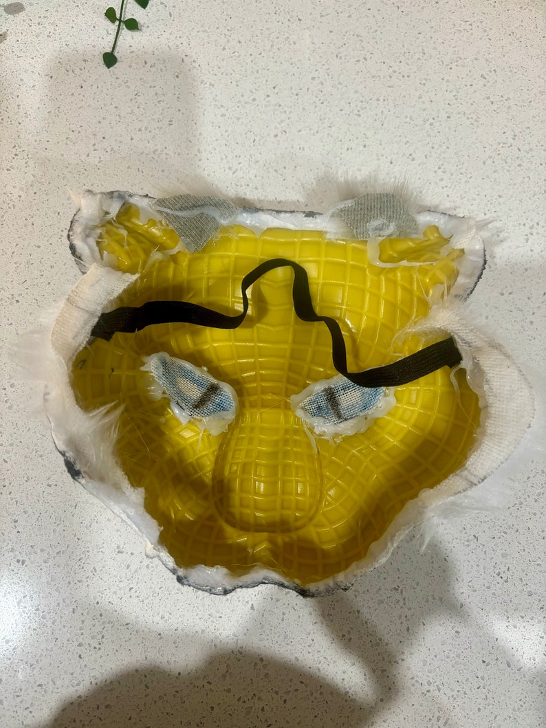 Therian Snow Leopard Mask Pre-made - Etsy Australia