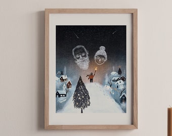 Grandparents I Giclée Kunstdruck I Illustration