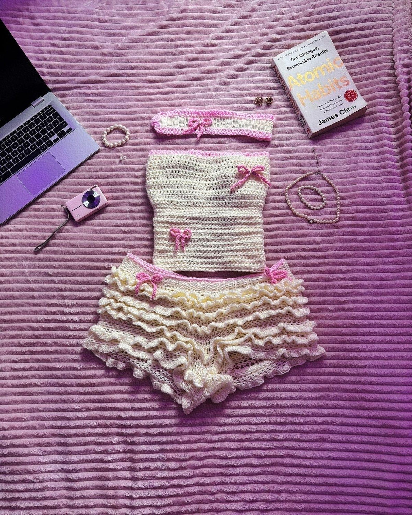 Crochet Ruffle Bloomer Set Etsy Crochet Ruffle Bloomer Set Etsy