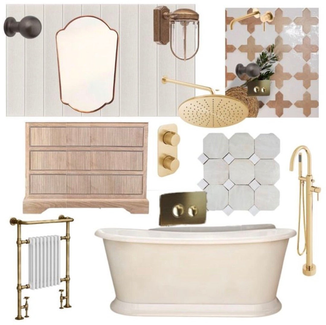 Bathroom Design | Online Interior Design| Service| E-design| Custom Interior Design| Virtual ...