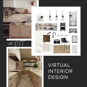 Kitchen Design | Online Interior Design| Service| E-design| Custom Interior Design| Virtual Design