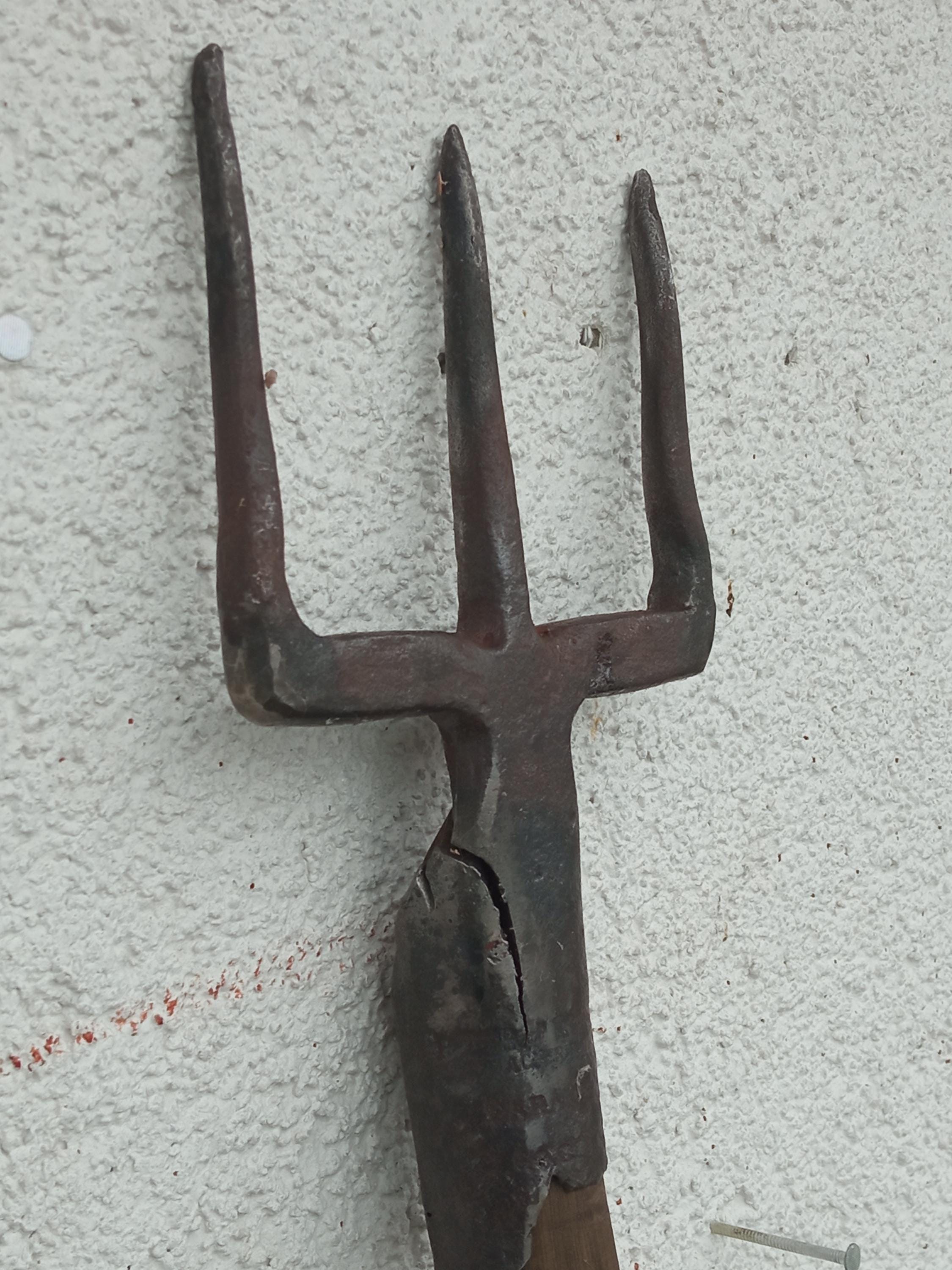 Large Antique Antique Fork, Rake Hand Forged Antique 18th Century - Etsy