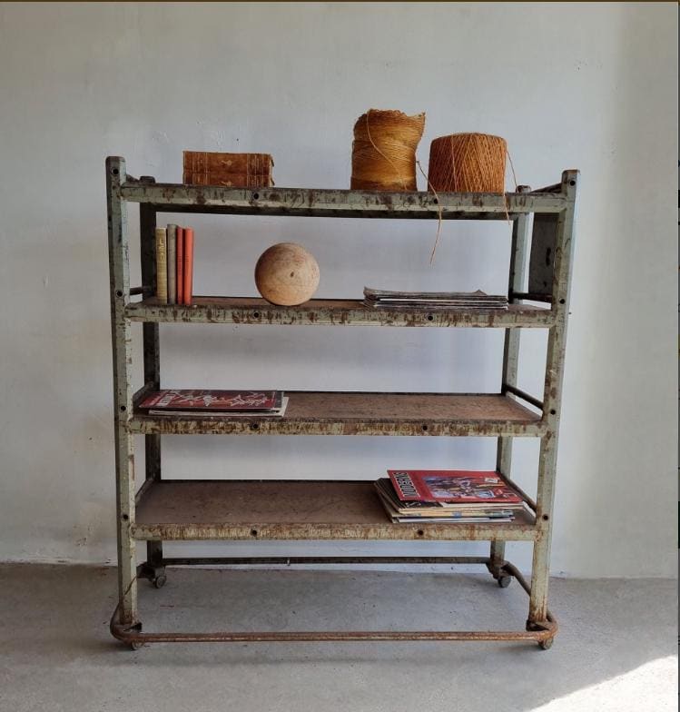 Industrial Metal Shelf 1920-1950 - Etsy
