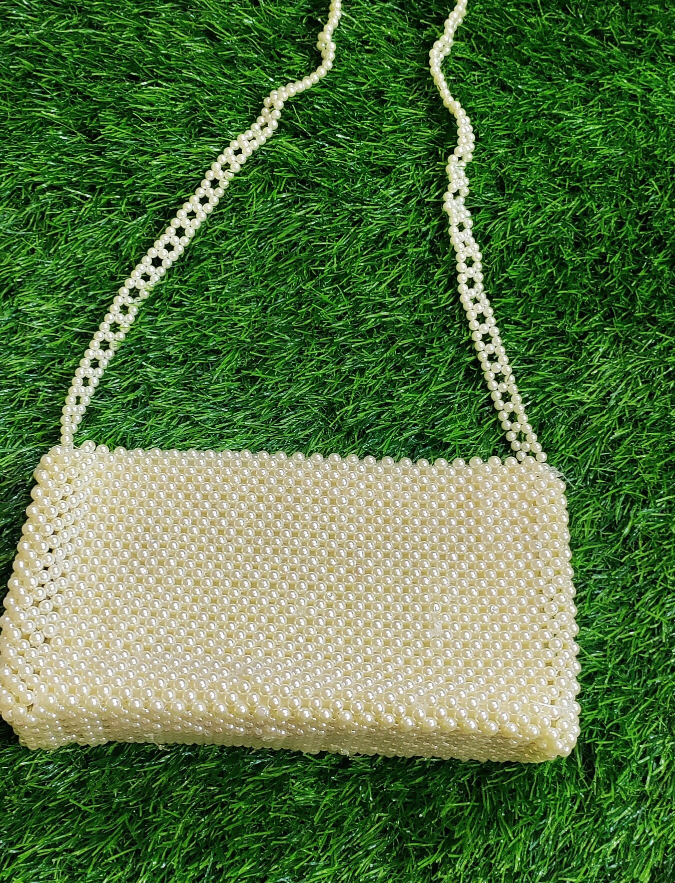 Pearl Bag Bead Bag Pearl Purse Bead Purse Indian Pearl Etsy