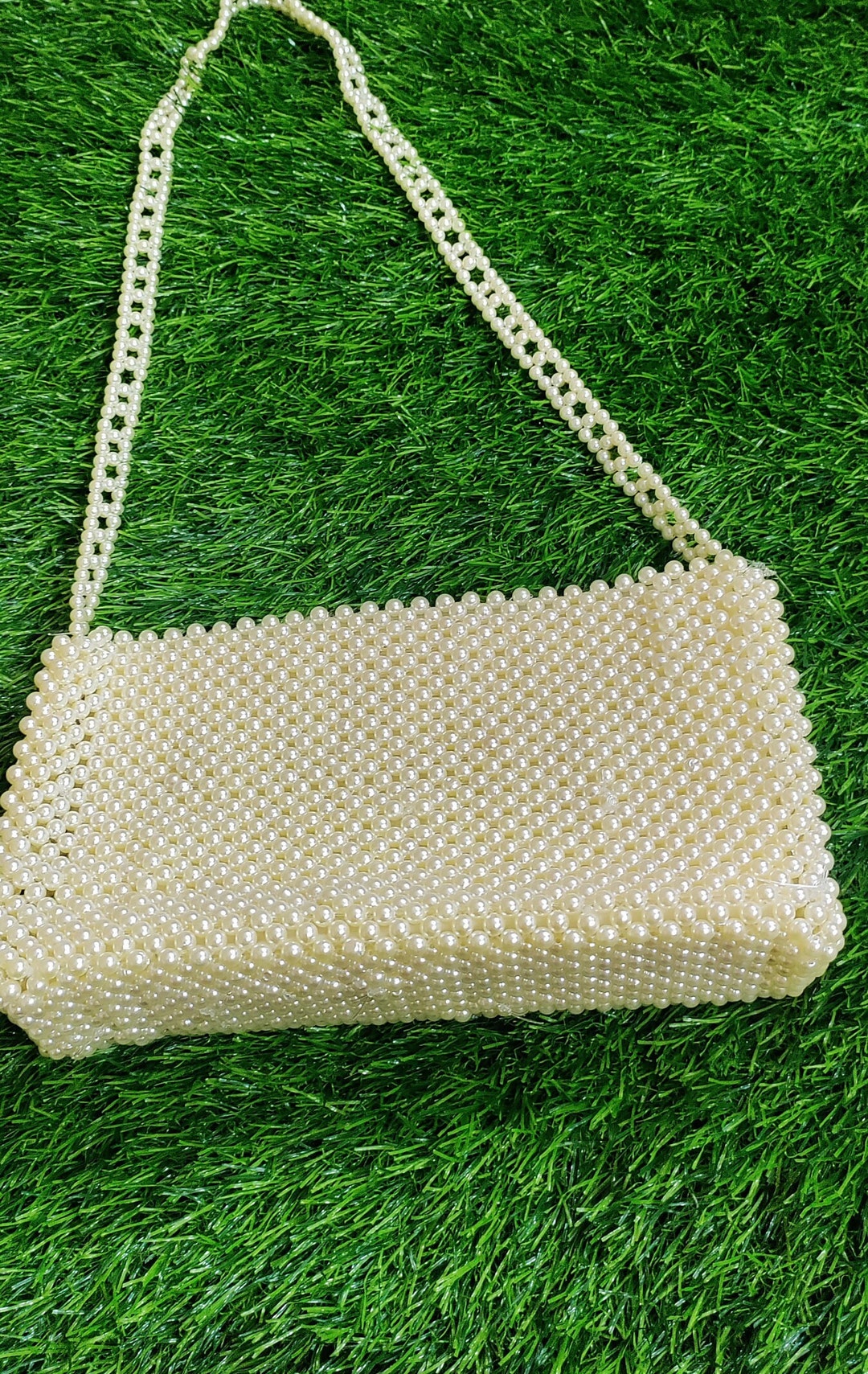 Pearl Bag Bead Bag Pearl Purse Bead Purse Indian Pearl Etsy
