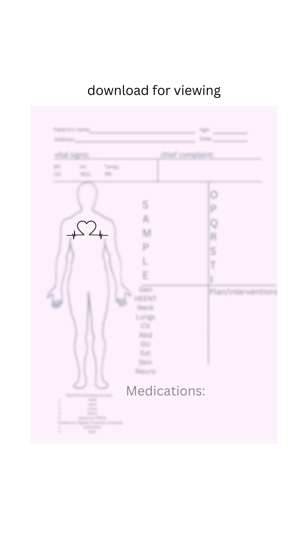 Oral Boards Study Template Etsy