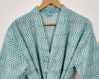 Pure Cotton kimono Robes, Cotton Kimono, kimono dress, Kimono Kaftan, Women's robes, kimono for women, dresses for women, gift for her