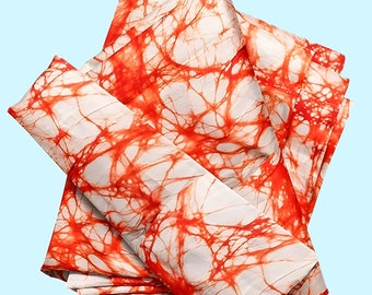 Pure cotton, Batik hand dyed fabric, batik fabric by the yard, cotton fabric clothing, cotton fabric for halloween, dress making fabric.
