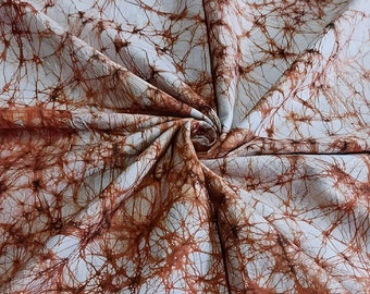 Pure cotton, Batik hand dyed fabric, batik fabric by the yard, cotton fabric clothing, cotton fabric for halloween, dress making fabric.