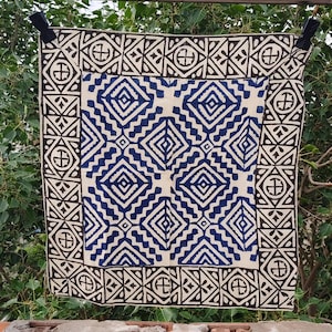Organic Cotton Bandana, Block Printed Bandana, Winter Scarf, Boho Bandana, Bandana Scarves, Cotton Neckerchief, bandana and headscarf, gifts