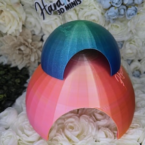 3D Printed Animal Hut - Coconut