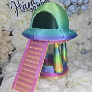UFO 3D Printed Climbing Hide