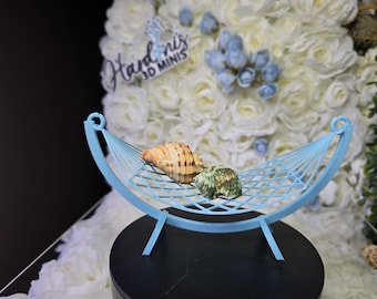 3D Printed Hammock - Hermit Crabs, Bearded Dragon, Lizard, Snake