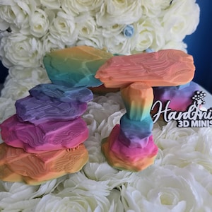 Basking Rock - Hermit Crab Climb - Snake, Spider, Hamster