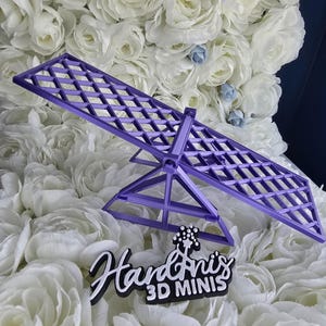 Balançoire à bascule bernard-l'ermite/lézard imprimé en 3D