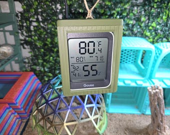 Hanging hygrometer holder 3D