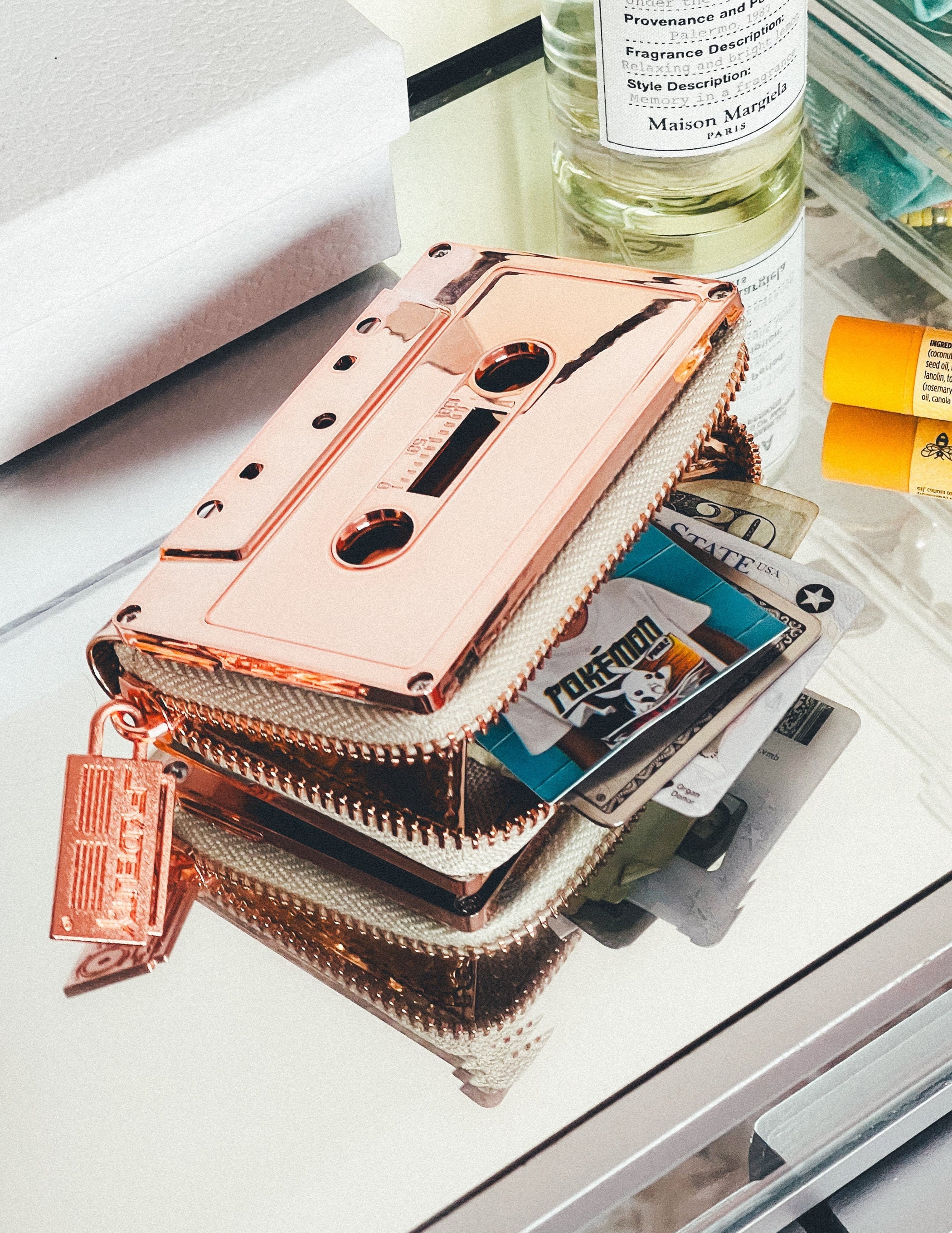 Fydelity Cute Wallet- 80s Retro Cassette Tape Wallet | Small Womens Wallet | DIY Gift for Her | Make a Mixtape Wallet & Personalize It