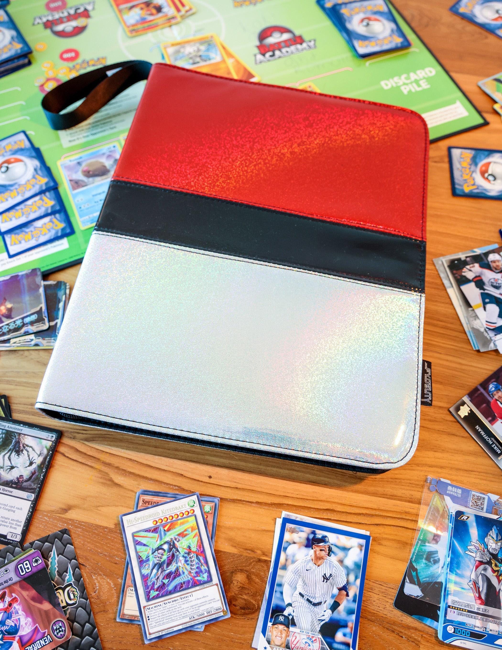 pokemon binder that holds 1000 cards Jumbo 16-Pocket Card Binder – Holds 1000+ Cards main image 1