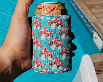 Külzee™ Handle Can Cooler | Can Cooler Sleeve | Beer Can Coolers | Beach Can Holder | Insulated Can Cooler | Recycled rPET | Mushroom Twins