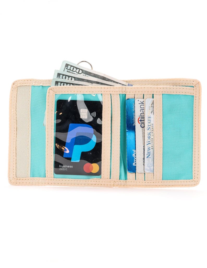 80s Bifold Wallet, Boogie Bend, Slim RFID Card and Cash Holder image 2