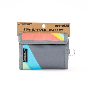 80s Bifold Wallet, Flash, Slim RFID Card and Cash Holder image 3