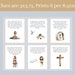 Christian Easter Story Scavenger Hunt: Bible Clues (PDF), Jesus ...
