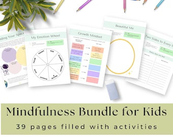 Kids Mental Health Workbook: Emotional Intelligence Activities (PDF)