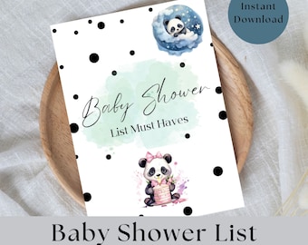 Baby Shower Checklist: Must-Have Planning List (PDF Download)