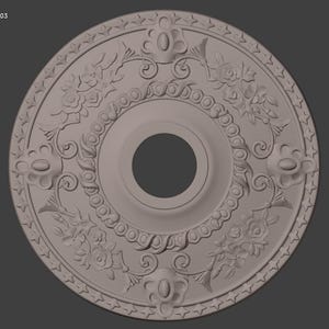 Custom Ceiling Medallion 03