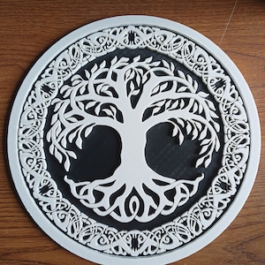 Tree of Life Medallion: Decorative Wall Art