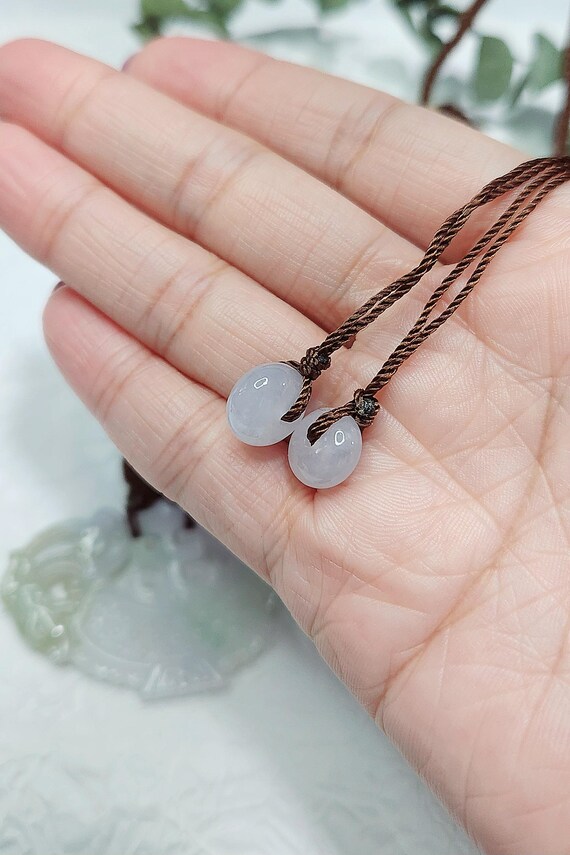 Aミャンマー産翡翠 ネックレス 2匹の魚の彫刻 Aミャンマー産翡翠 ネックレス 2匹の魚の彫刻 【公式通販】