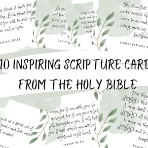 Mini Scripture Card Sets - Modern Word