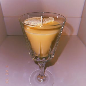 Lemon Drop Martini Candle