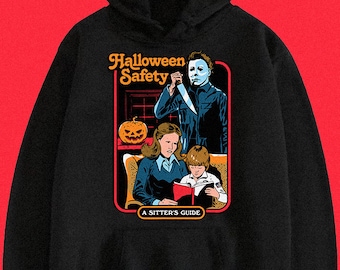 Halloween Safety Horror Graphic PNG (Digital Download)