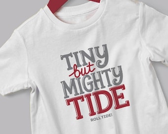 Camiseta para niños pequeños de Alabama Crimson Tide: una marea pequeña pero poderosa