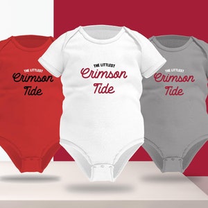 Alabama Football Onesie - Littlest Crimson Tide