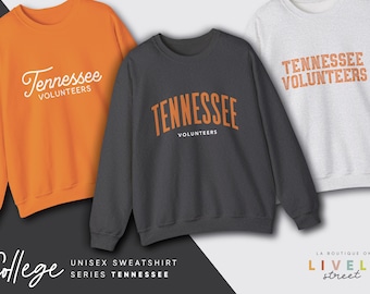 Tennessee Volunteers Sweatshirt - 3 Unisex-Designs zur Auswahl - Go Vols