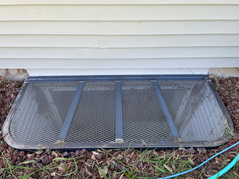 Custom Metal Grates Window Well Cover Etsy