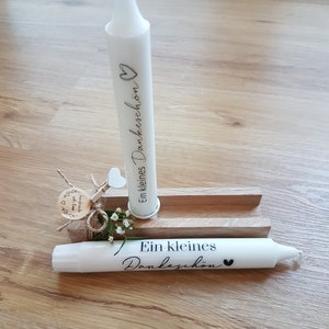 Hochzeit/Hochzeitskerze/Hochzeitslicht/Geschenk zur Hochzeit/Kleinigkeit zur Hochzeit Bild 3