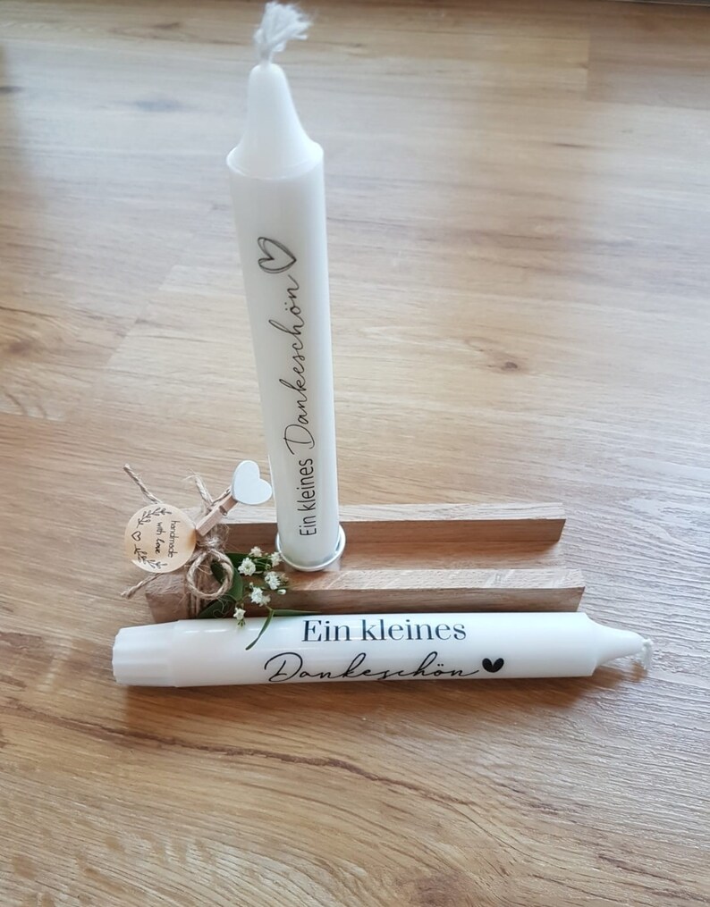 Hochzeit/Hochzeitskerze/Hochzeitslicht/Geschenk zur Hochzeit/Kleinigkeit zur Hochzeit Bild 3