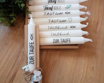 Taufkerze/Taufgeschenk/Geschenk zur Taufe/Tauflicht/Taufe