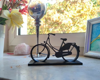 Fahrrad Stand Deko Hollandrad Dekor Stand Rad Geschenk dekorativ für Wohnzimmer und Wohnung